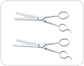 notched double-edged thinning scissors