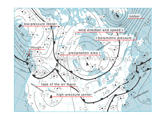 meteorologist map