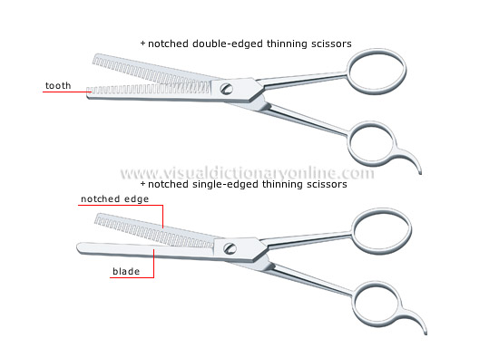 haircutting scissors [2]
