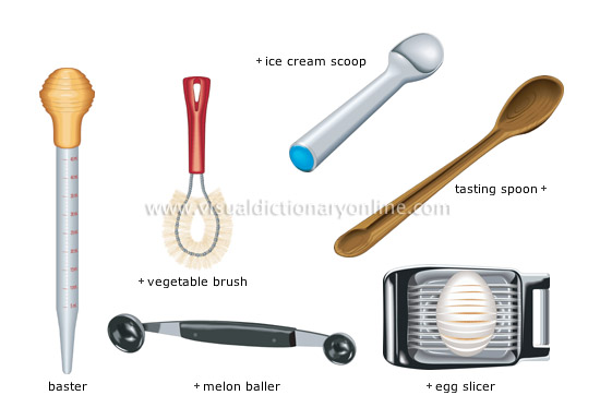 miscellaneous utensils [3]